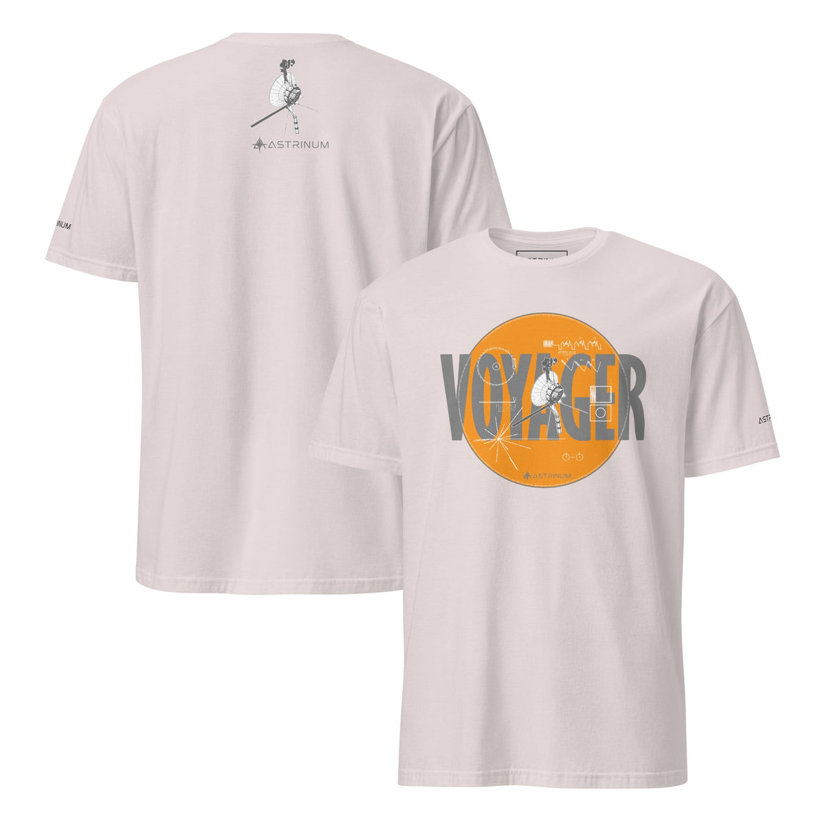 Voyager in Ice Grey — front foreground and back background ghost mockup